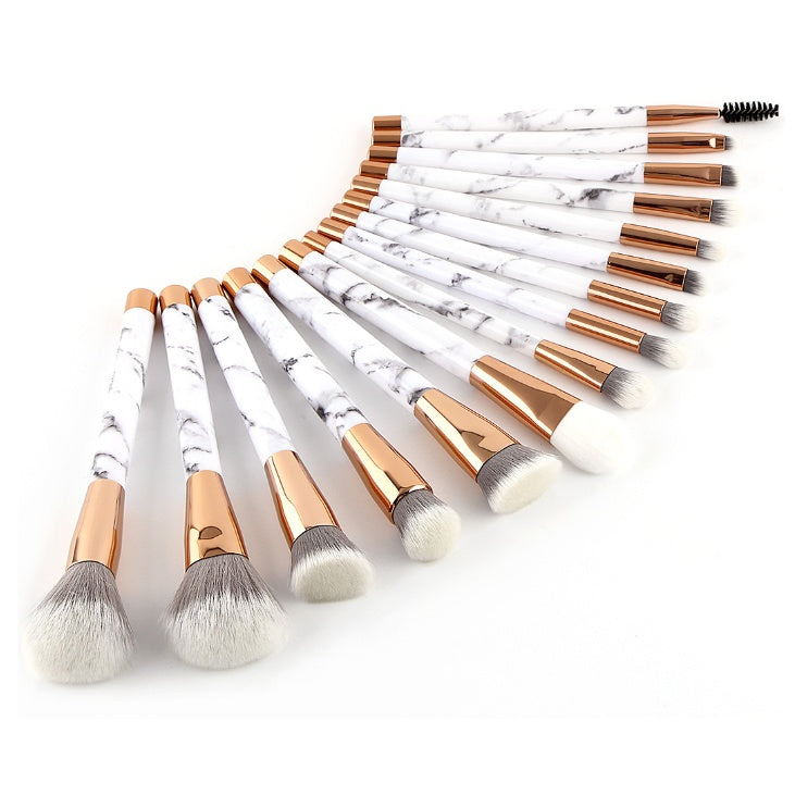 11 sets von marmor make-up pinsel mit make-up pinsel schönheit make-up kit 11 make-up pinsel sets