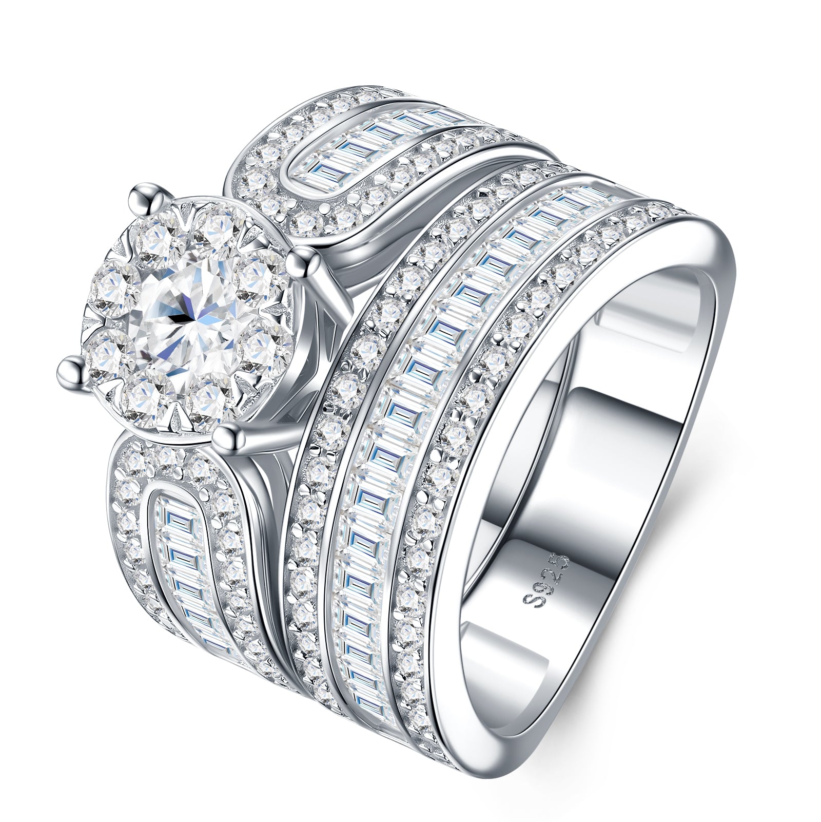 0.5 Carat Luxury Fashion Minimalist Trend Jewelry With Top-quality Morganite, Elegant Silver Ring In S925 Silver With Electroplated Platinum, Suitable For Ladies